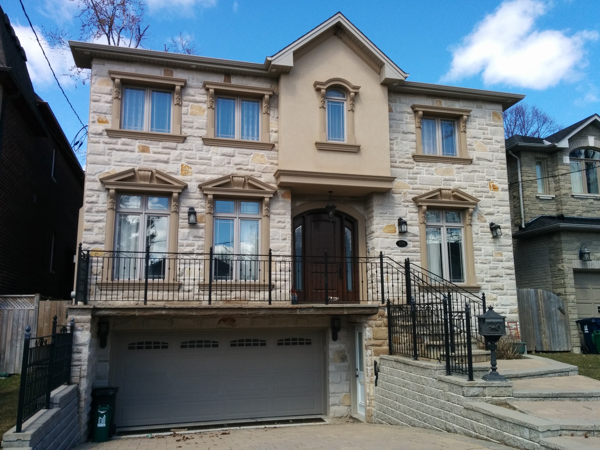 Oscar Firat Contracting stucco project 4